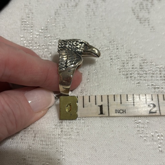 EAGLE RING New. Sterling silver eagle ring size 12.5 - Picture 11 of 11